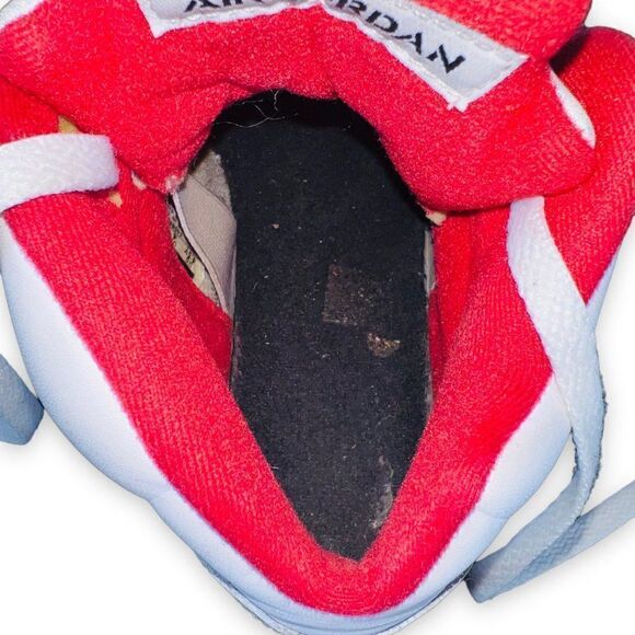 Air Jordan 5 Retro GS 2013 'Fire Red' 440888-100 Youth 4.5 - Picture 9 of 11